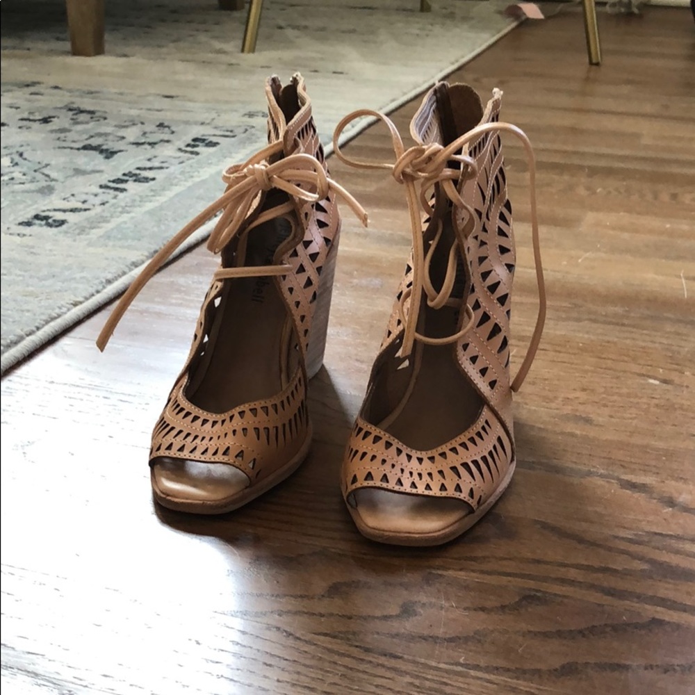Jeffrey Campbell rodillo wedge sandals
